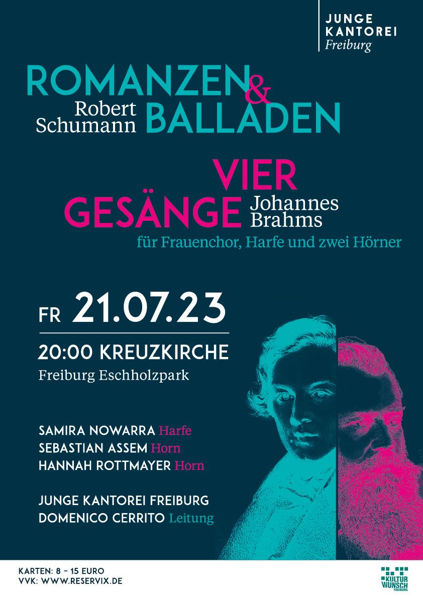 Romanzen und Balladen - Robert Schuhmann --Fr 21.07.2023